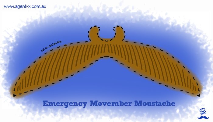 Emergency Movember Moustache