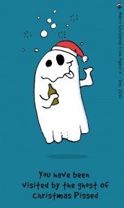 Christmas-pissed The Ghost of Christmas Pissed