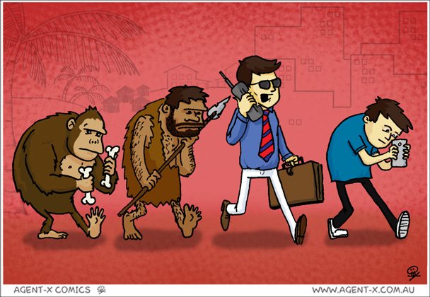 Of course, once we get the internet in our brains, we will evolve not to need legs at all,as we will never need to leave the house anymore.